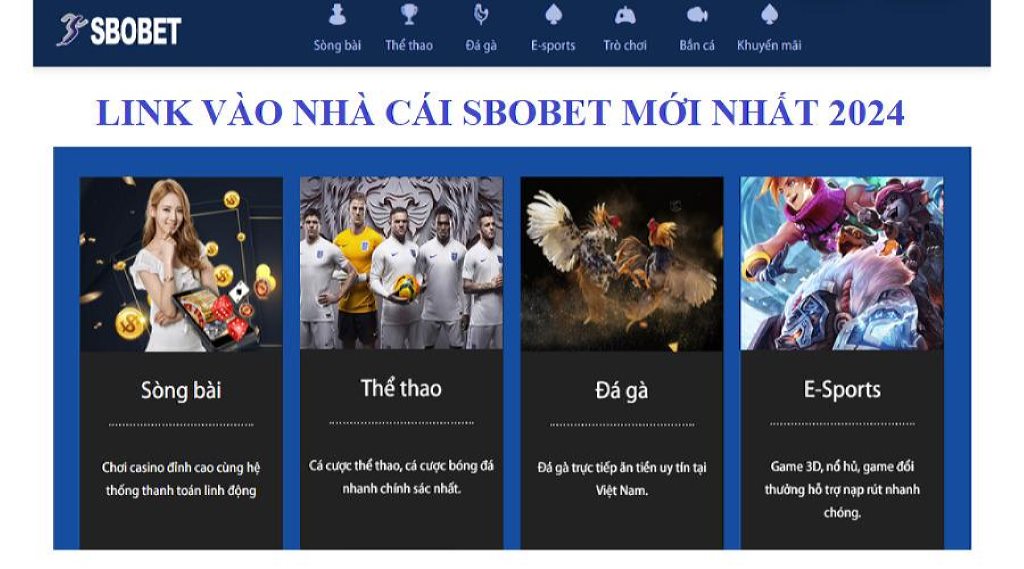 Nhà cái Sbobet cập nhật link truy cập mới nhất không bị chặn